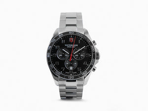 Victorinox Fieldforce Classic Chrono Quartz Uhr, Schwarz, 42 mm, V241899