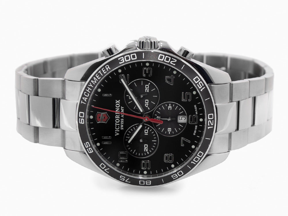 Victorinox Fieldforce Classic Chrono Quartz Uhr, Schwarz, 42 mm, V241899