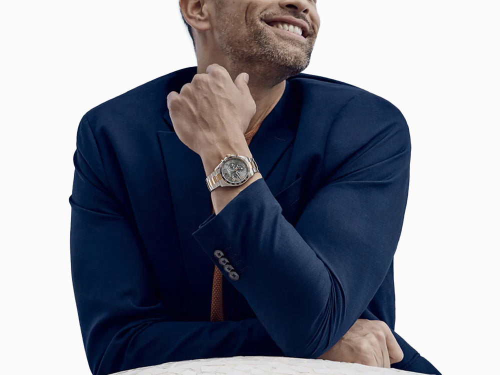 Victorinox Fieldforce Classic Chrono Quartz Uhr, Grau, 42 mm, V241902