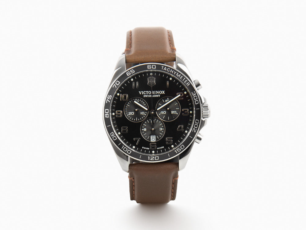 Victorinox Fieldforce Classic Chrono Quartz Uhr, Schwarz, 42 mm, V241928