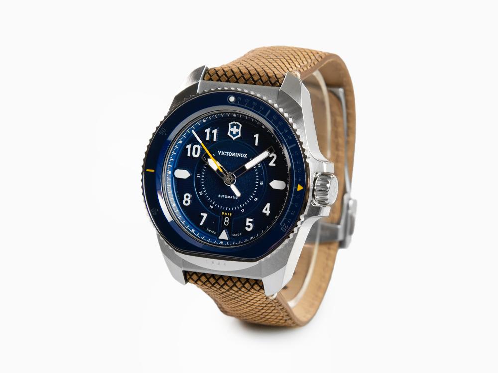 Victorinox Journey 1884 Automatik Uhr, Blau, 43 mm, V241980.1