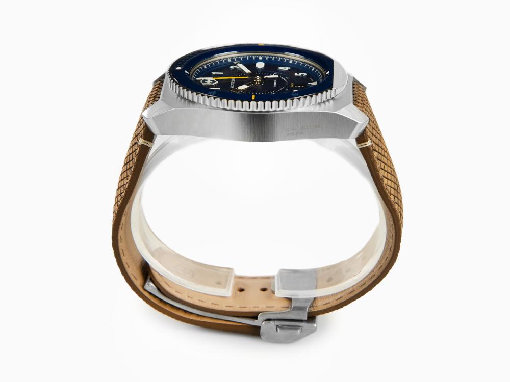 Victorinox Journey 1884 Automatik Uhr, Blau, 43 mm, V241980.1