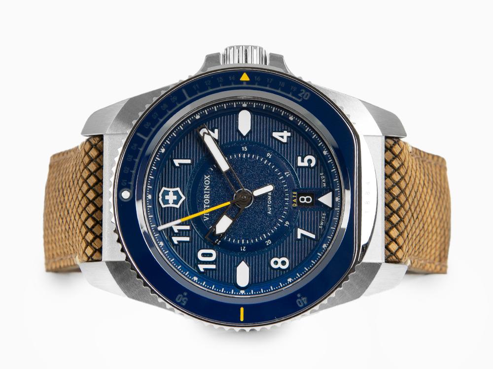 Victorinox Journey 1884 Automatik Uhr, Blau, 43 mm, V241980.1