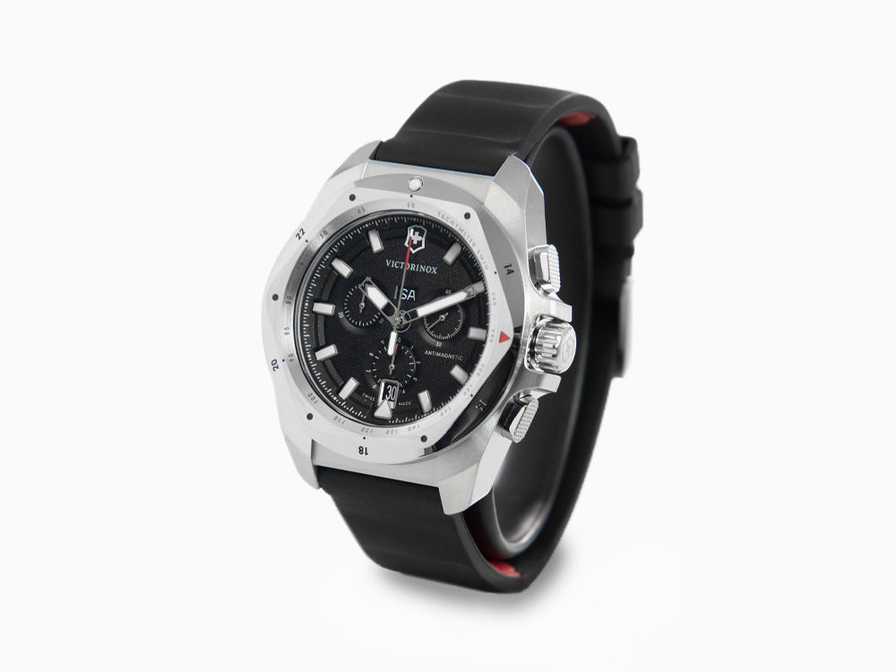 Victorinox I.N.O.X.Chrono Quartz Uhr, Schwarz, 43 mm, V241983