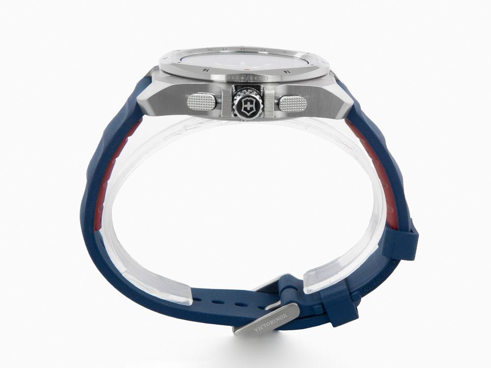 Victorinox I.N.O.X. Chrono Quartz Uhr, Blau, 43 mm, V241984
