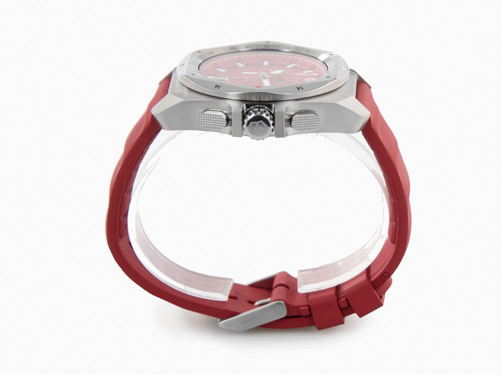 Victorinox I.N.O.X. Chrono Quartz Uhr, Rot, 43 mm, V241986