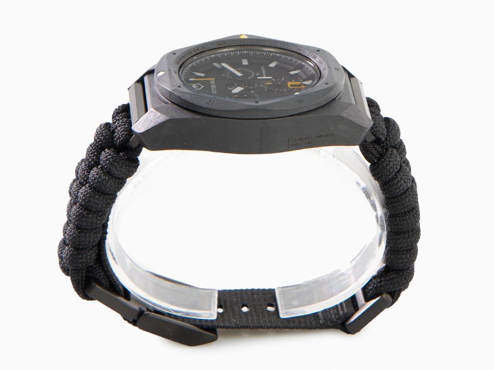 Victorinox I.N.O.X. ChronoQuartz Uhr, Kohlenstoff, Schwarz, 43 mm, V241989.1