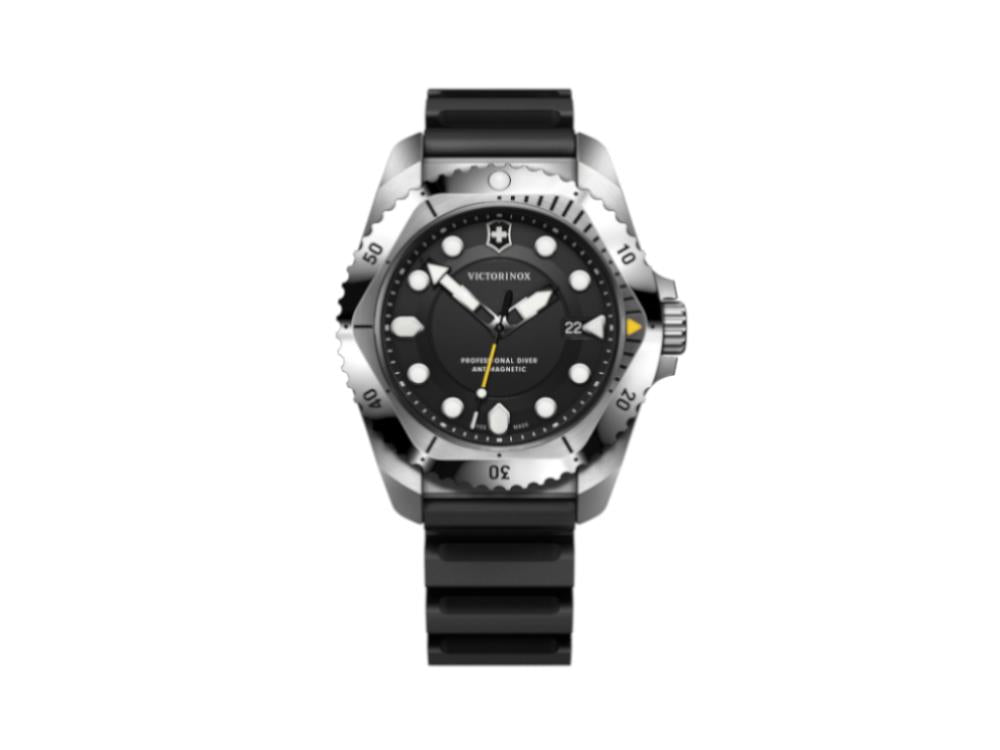 Victorinox Dive Pro Quartz Uhr, Schwarz, 43 mm, V241990