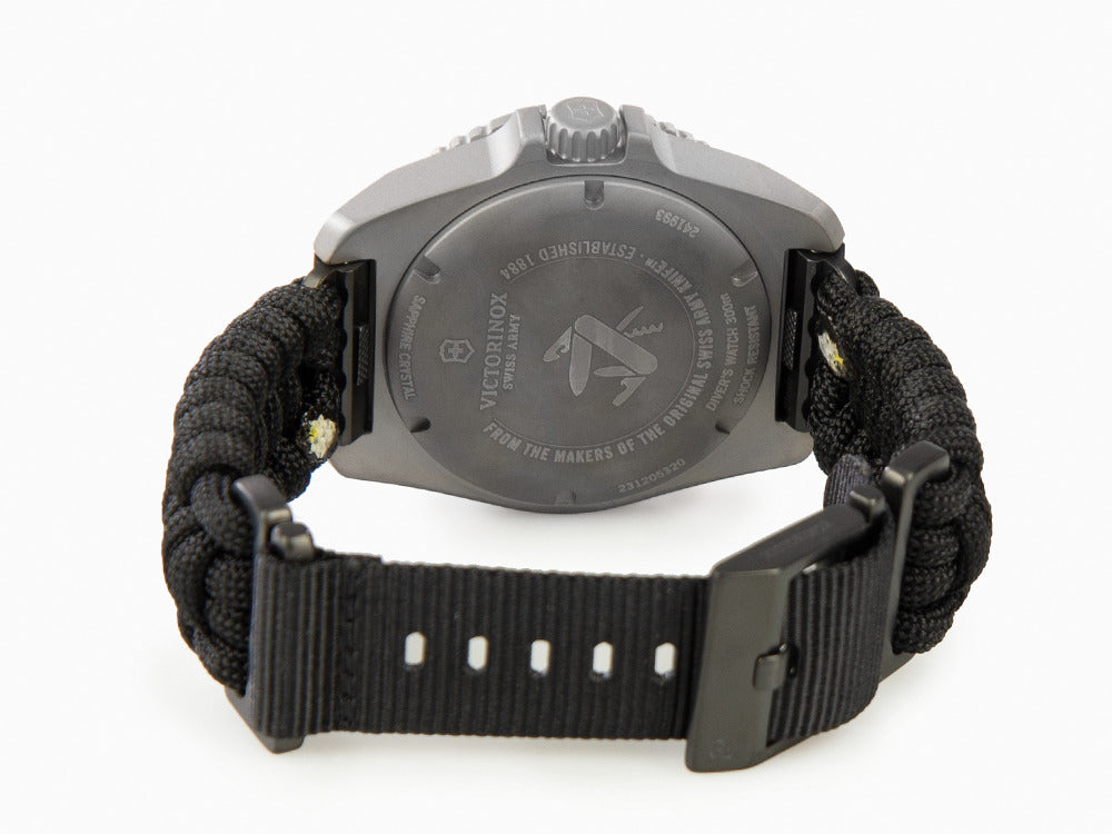 Victorinox Dive Pro Quartz Uhr, Titan, Schwarz, 43 mm, V241993.1