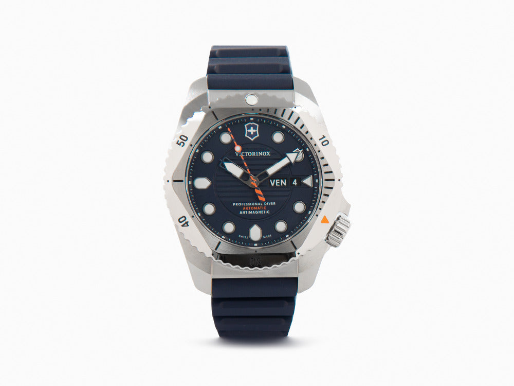 Victorinox Dive Pro Automatik Uhr, Blau, 43 mm, 30 atm, Tag, V241995
