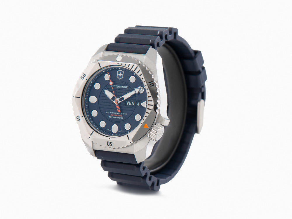 Victorinox Dive Pro Automatik Uhr, Blau, 43 mm, 30 atm, Tag, V241995