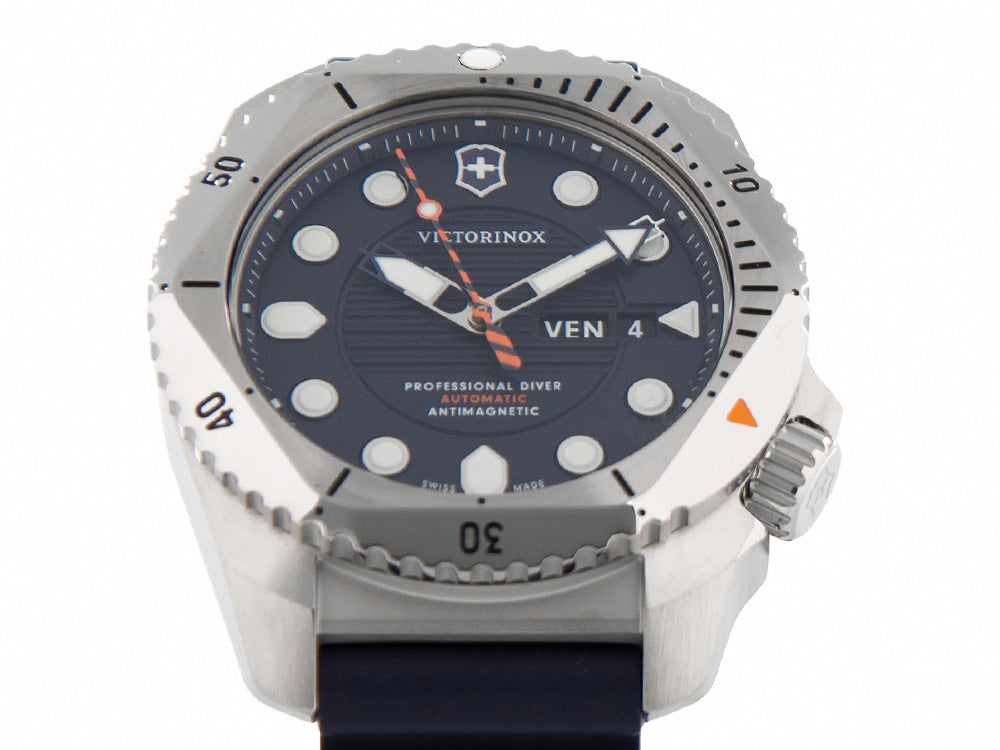 Victorinox Dive Pro Automatik Uhr, Blau, 43 mm, 30 atm, Tag, V241995