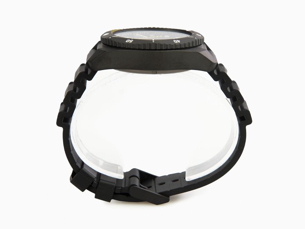 Victorinox Dive Pro Automatik Uhr, Titan, PVD, Schwarz, 43 mm, 30 atm, V241997