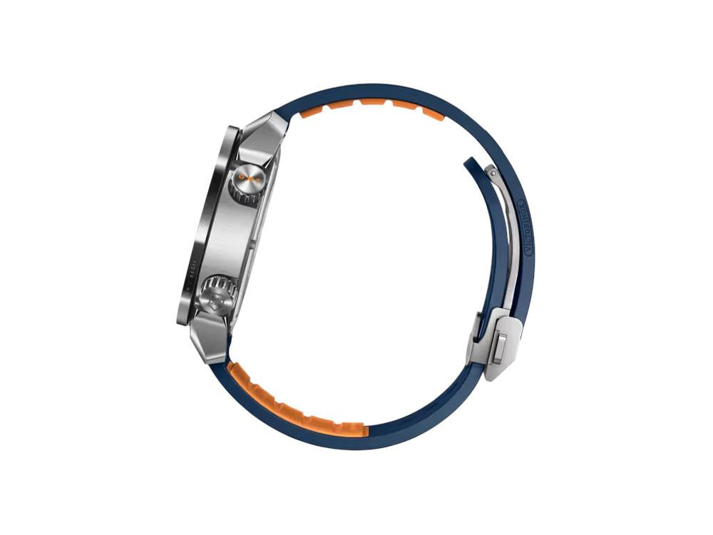 Victorinox Air Pro Automatik Uhr, Edelstahl 316L , Blau, 43 mm, 20 atm, V242003