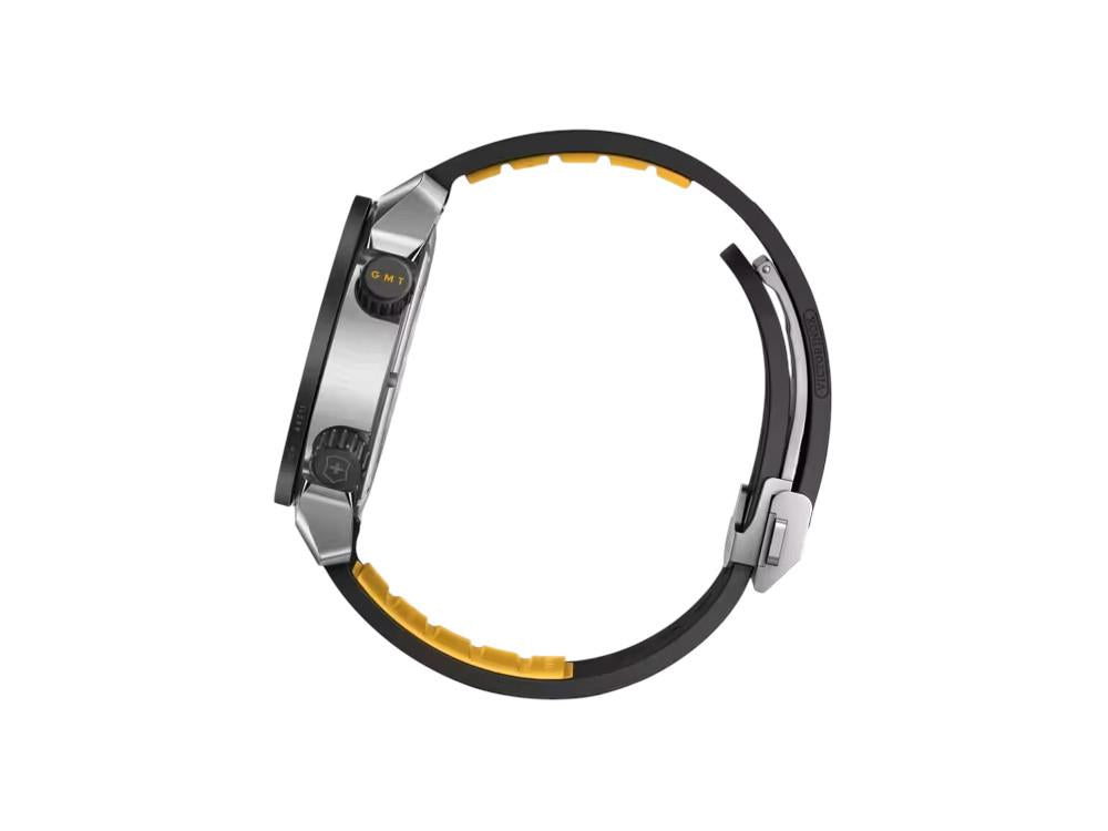 Victorinox Air Pro Automatik Uhr, Edelstahl 316L , Schwarz, 43 mm,  V242005