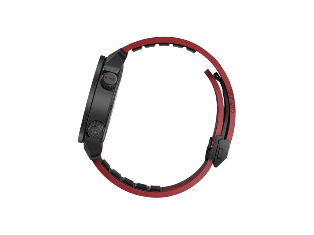 Victorinox Air Pro Automatik Uhr, Edelstahl 316L , Schwarz, 43 mm, V242006