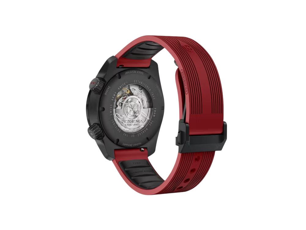 Victorinox Air Pro Automatik Uhr, Edelstahl 316L , Schwarz, 43 mm, V242006