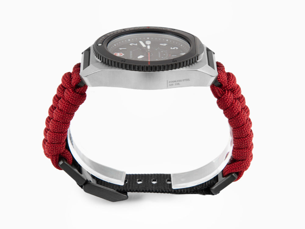 Victorinox Journey 1884 Limited Edition Quartz Uhr, Schwarz, 43 mm, V242016.1