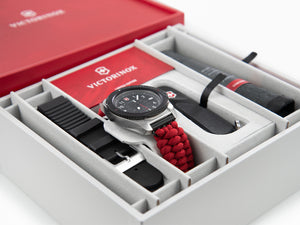 Victorinox Journey 1884 Limited Edition Quartz Uhr, Schwarz, 43 mm, V242016.1