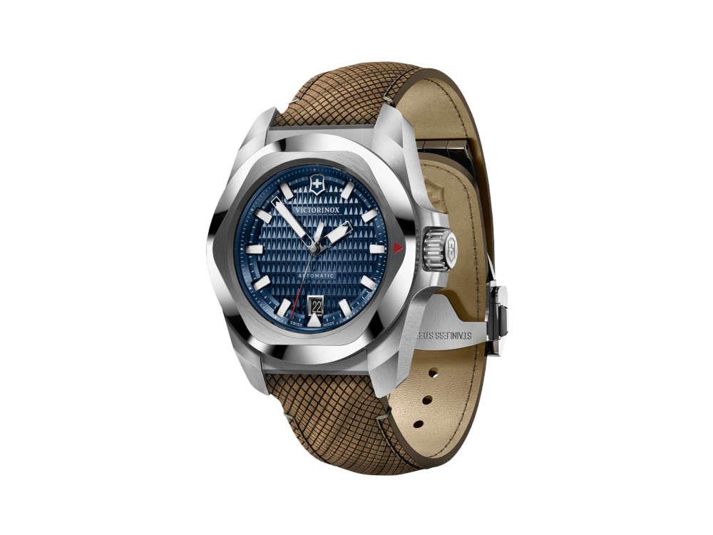 Victorinox I.N.O.X. Automatik Uhr, Blau, 41 mm, 20 atm, Tag, V242018.1