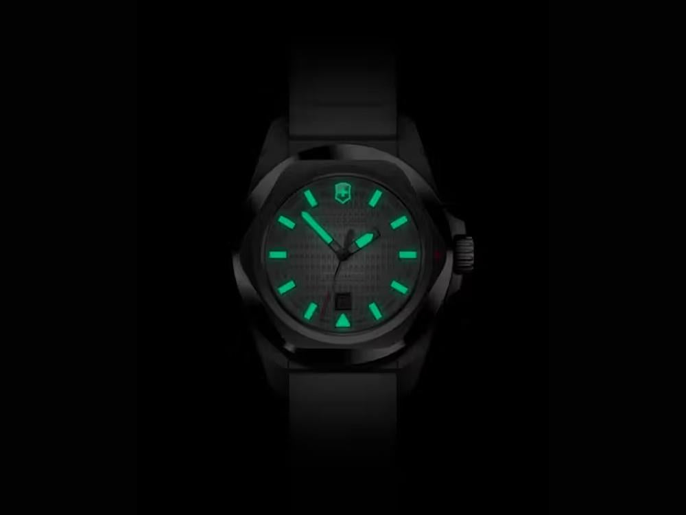 Victorinox I.N.O.X Small. Ladies Automatik Uhr, Weiss, 32 mm, 10 atm, V242027