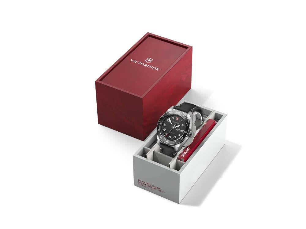 Victorinox Swiss Army Quartz Uhr, Edelstahl 316L , Schwarz, 42 mm, V242041