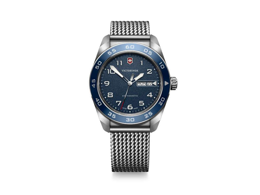 Victorinox Swiss Army Quartz Uhr, Edelstahl 316L , Blau, 42 mm, V242042