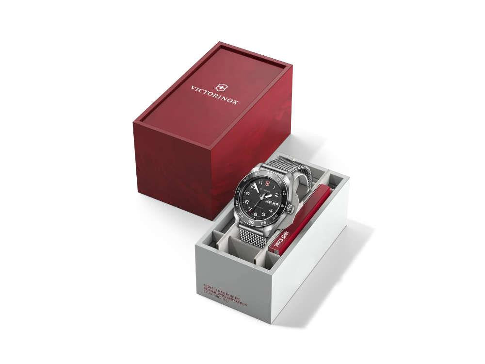 Victorinox Swiss Army Quartz Uhr, Edelstahl 316L , Schwarz, 42 mm, V242043