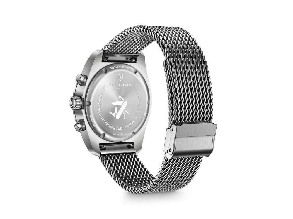 Victorinox Swiss Army Quartz Uhr, Schwarz, 42 mm, Chronograph, V242048