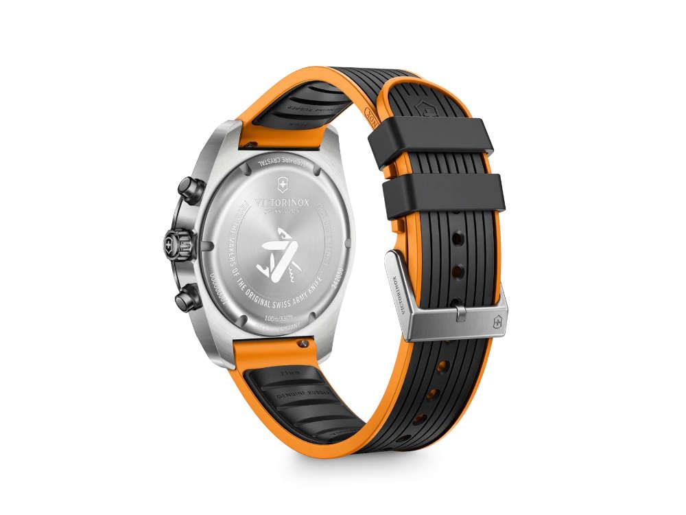 Victorinox Swiss Army Quartz Uhr, Schwarz, 42 mm, Chronograph, V242050