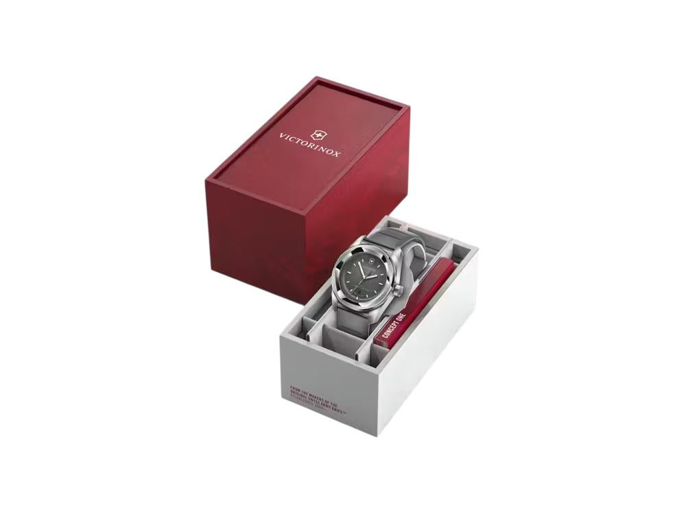 Victorinox Concept One Solar  Quartz Uhr, Edelstahl 316L , Grau, 39 mm, V242052