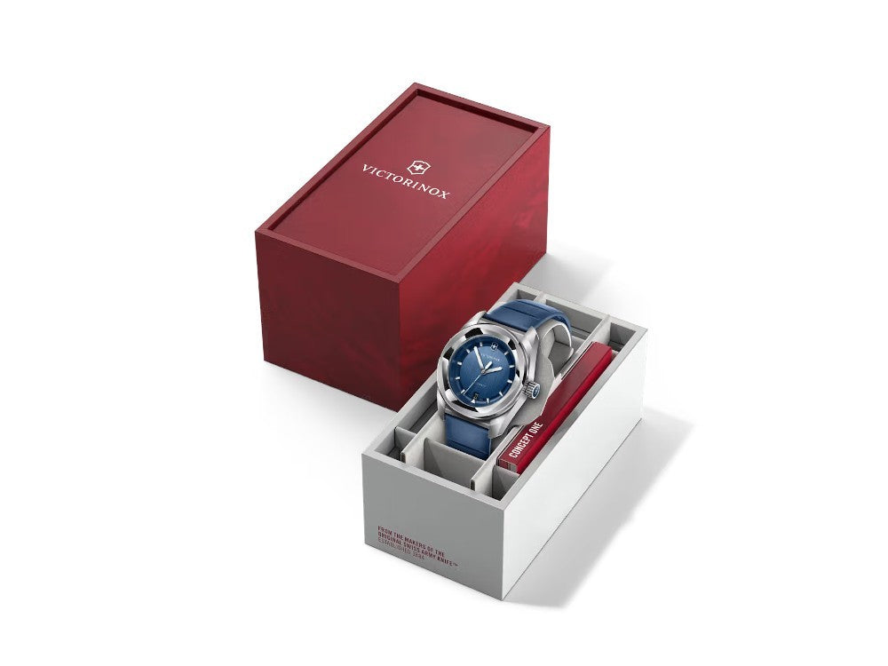 Victorinox Concept One Automatik Uhr, Blau, 39 mm, 10 atm, V242056