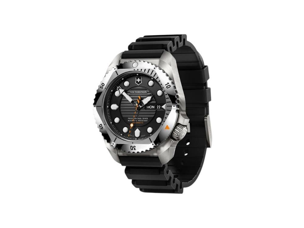 Victorinox Dive Pro Automatik Uhr, Titan, Schwarz, 43 mm, V242070