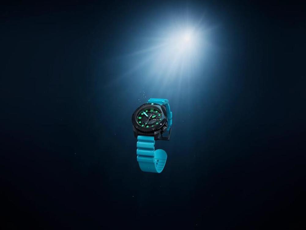 Victorinox Dive Pro Automatik Uhr, Titan, Schwarz, 43 mm, V242071