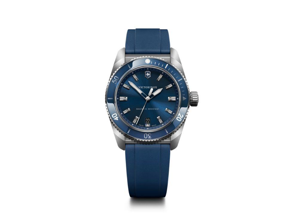Victorinox Maverick Quartz Uhr, Edelstahl 316L , Blau, 39 mm, V242094