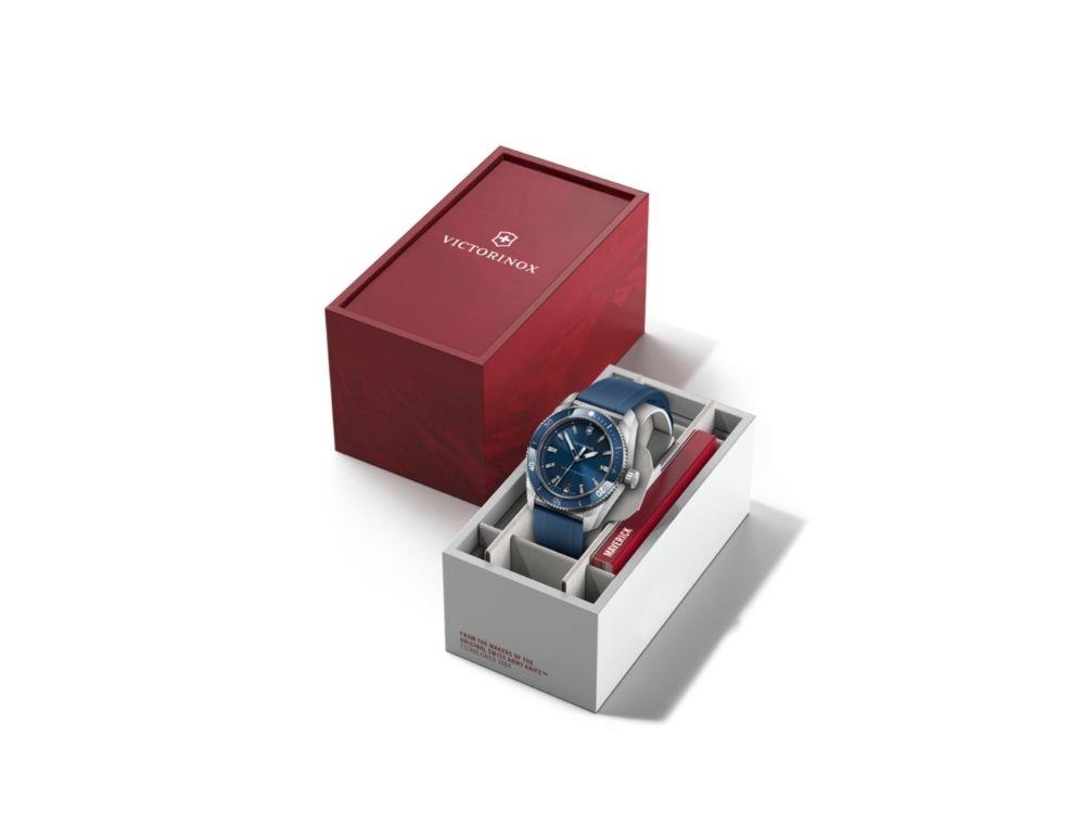 Victorinox Maverick Quartz Uhr, Edelstahl 316L , Blau, 39 mm, V242094