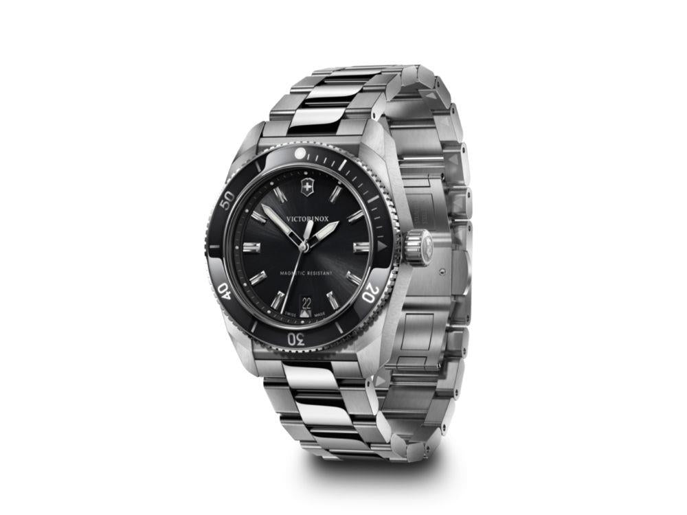 Victorinox Maverick Quartz Uhr, Edelstahl 316L , Schwarz, 39 mm, V242097