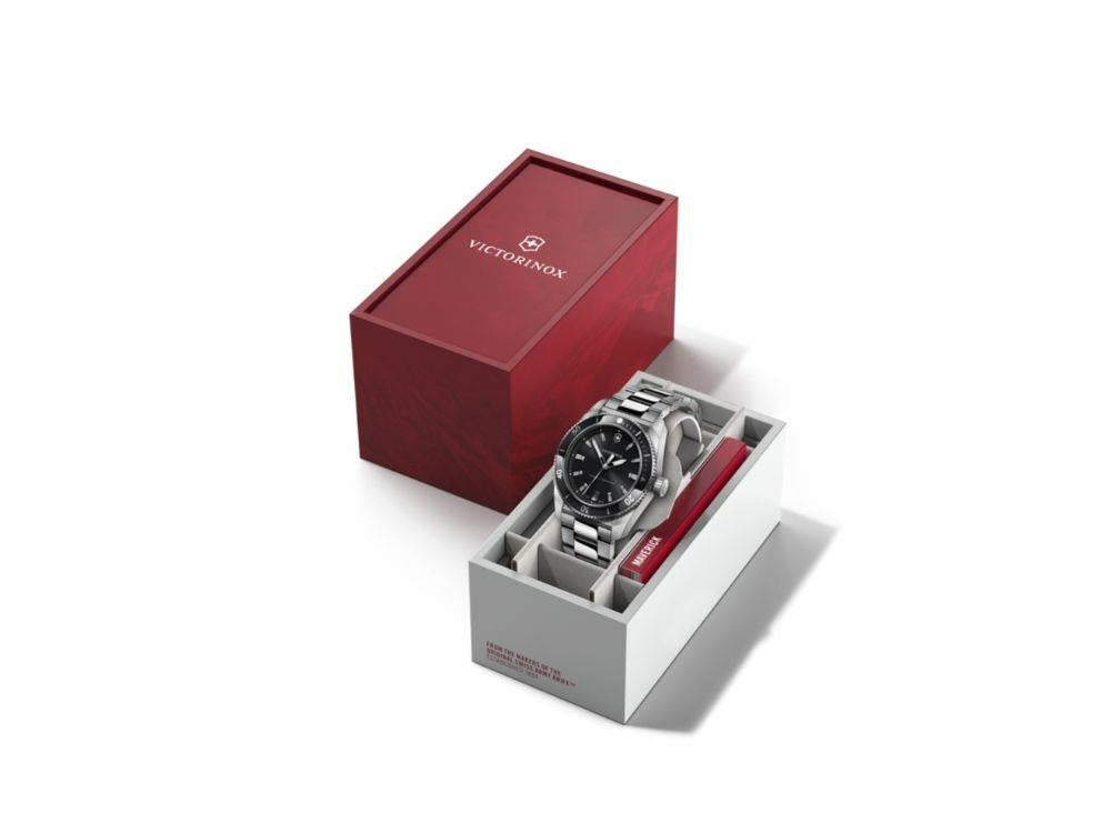 Victorinox Maverick Quartz Uhr, Edelstahl 316L , Schwarz, 39 mm, V242097