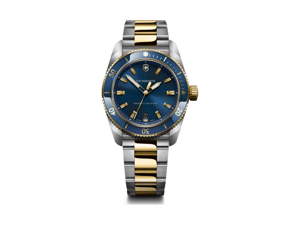 Victorinox Maverick Quartz Uhr, Edelstahl 316L , Blau, 39 mm, V242100