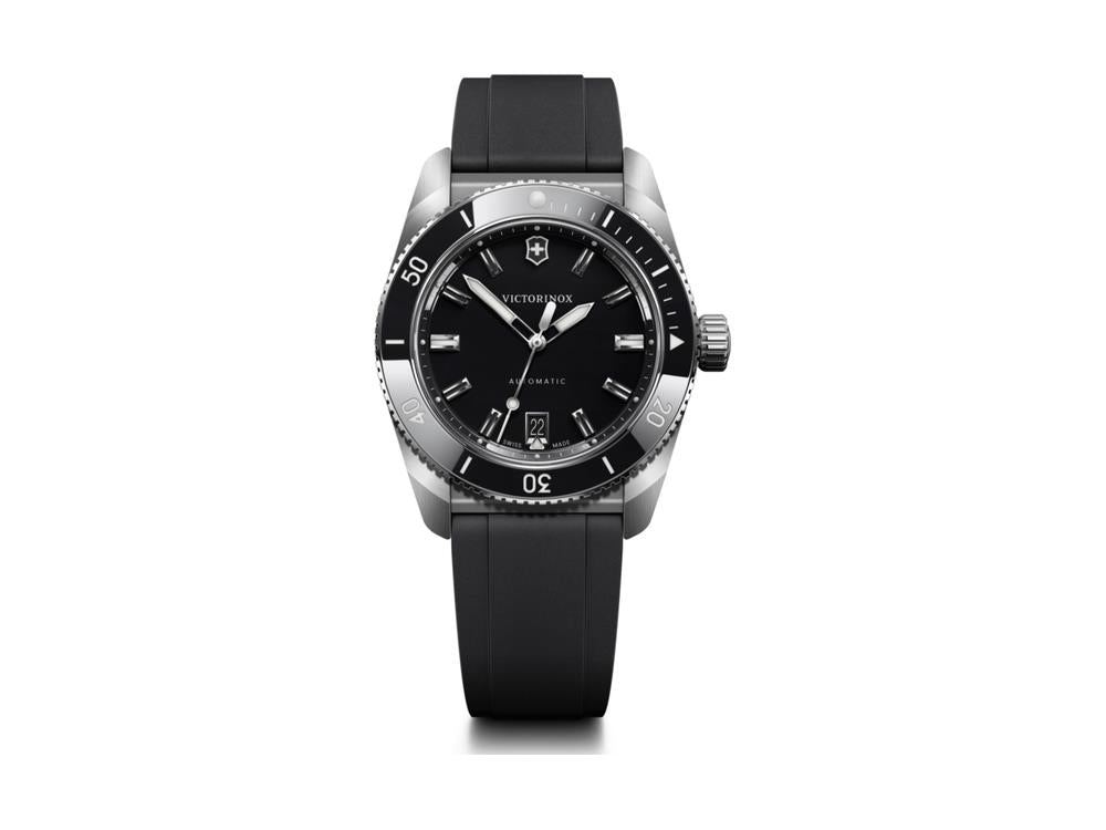 Victorinox Maverick Automatik Uhr, Edelstahl 316L , Schwarz, 39 mm, V242104