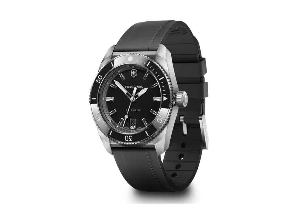 Victorinox Maverick Automatik Uhr, Edelstahl 316L , Schwarz, 39 mm, V242104