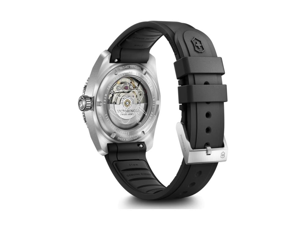 Victorinox Maverick Automatik Uhr, Edelstahl 316L , Schwarz, 39 mm, V242104