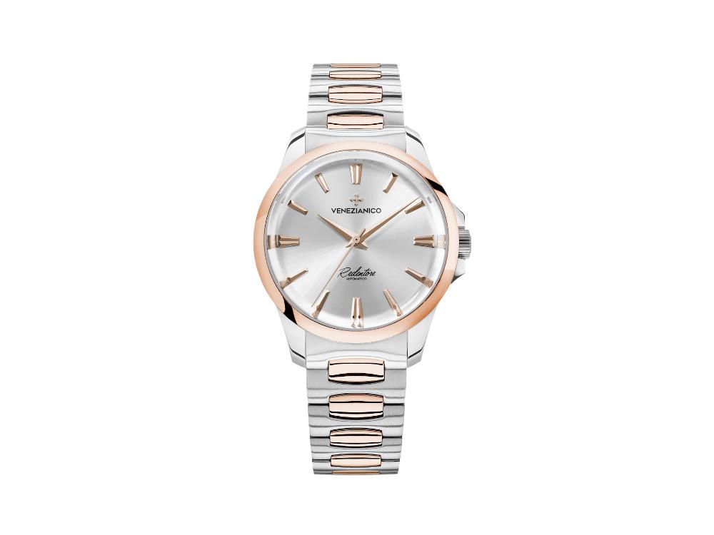 Venezianico Redentore Automatik Uhr, 36 mm, Silber, 1121506C