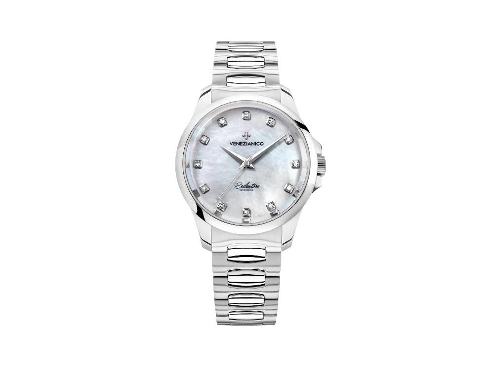 Venezianico Redentore Automatik Uhr, 36 mm, Weiss, 1121520C