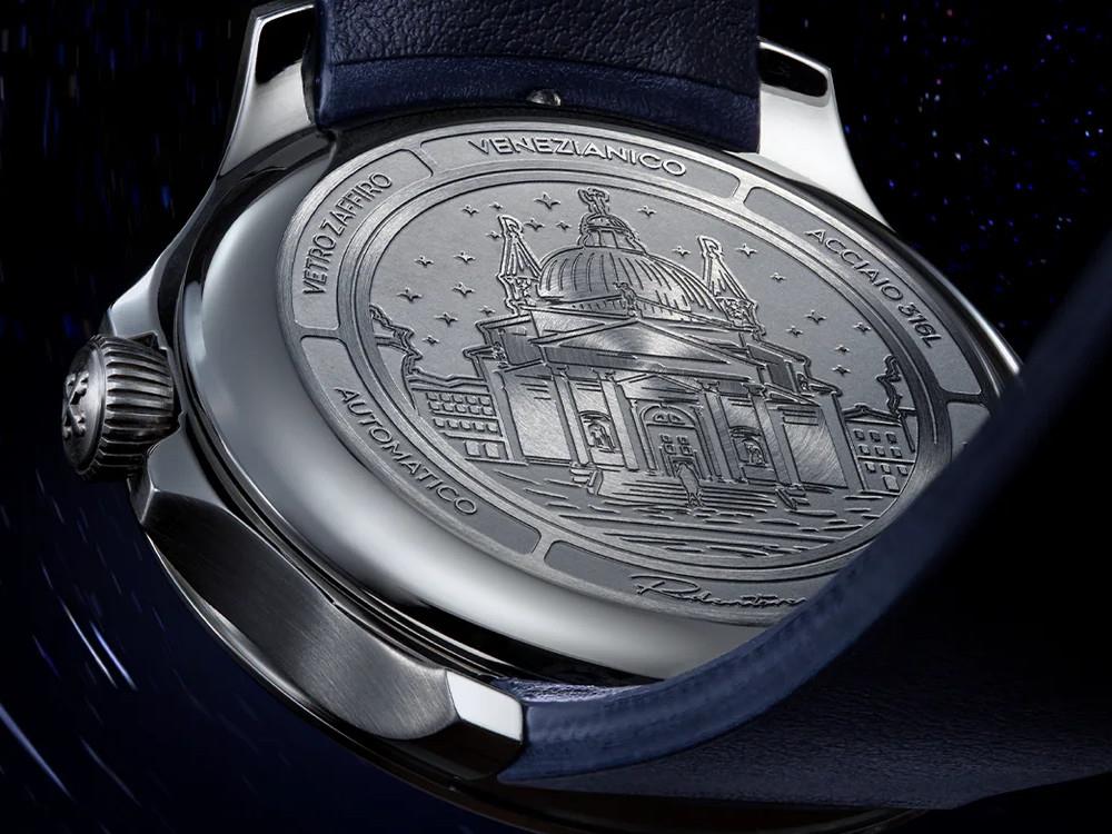 Venezianico Redentore Avventurina 36 Automatik Uhr, 36 mm, Blau, 1121550