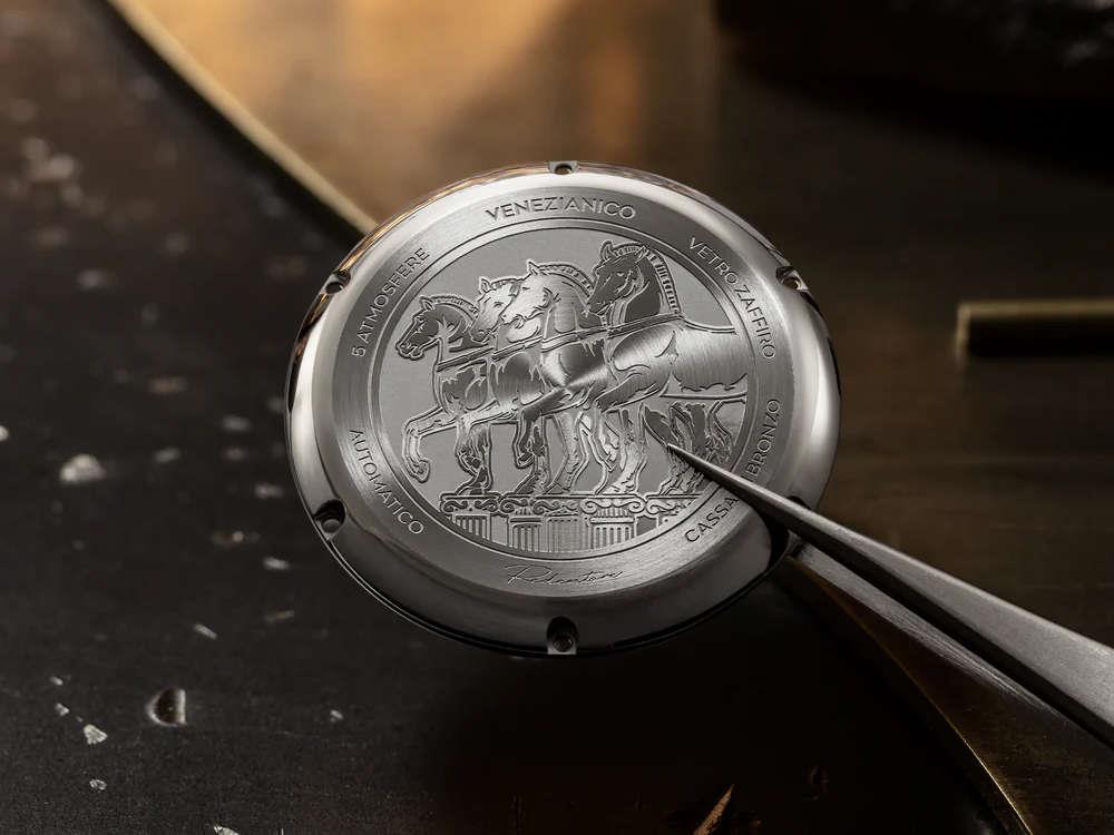 Venezianico Redentore Bronzo Automatik Uhr, 40 mm, 1221555