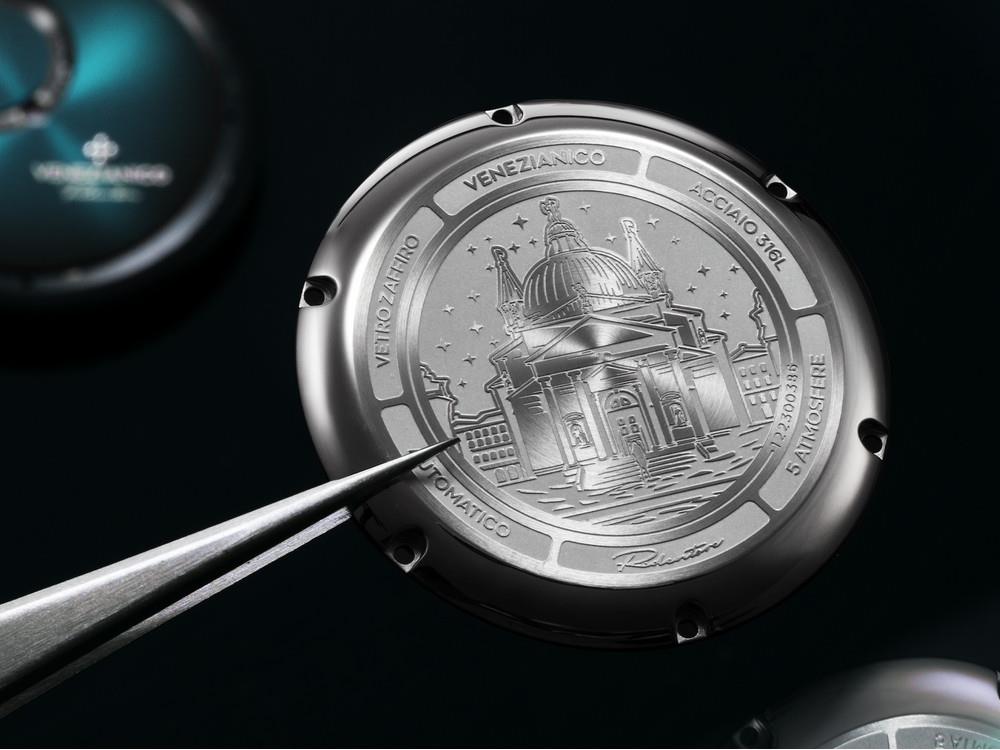 Venezianico Redentore Enigma Automatik Uhr, 40 mm, Grün, 1221570
