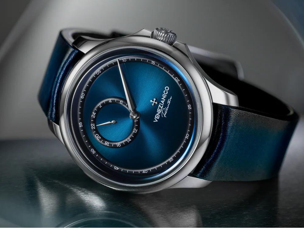 Venezianico Redentore Enigma Automatik Uhr, 40 mm, Blau, 1221571