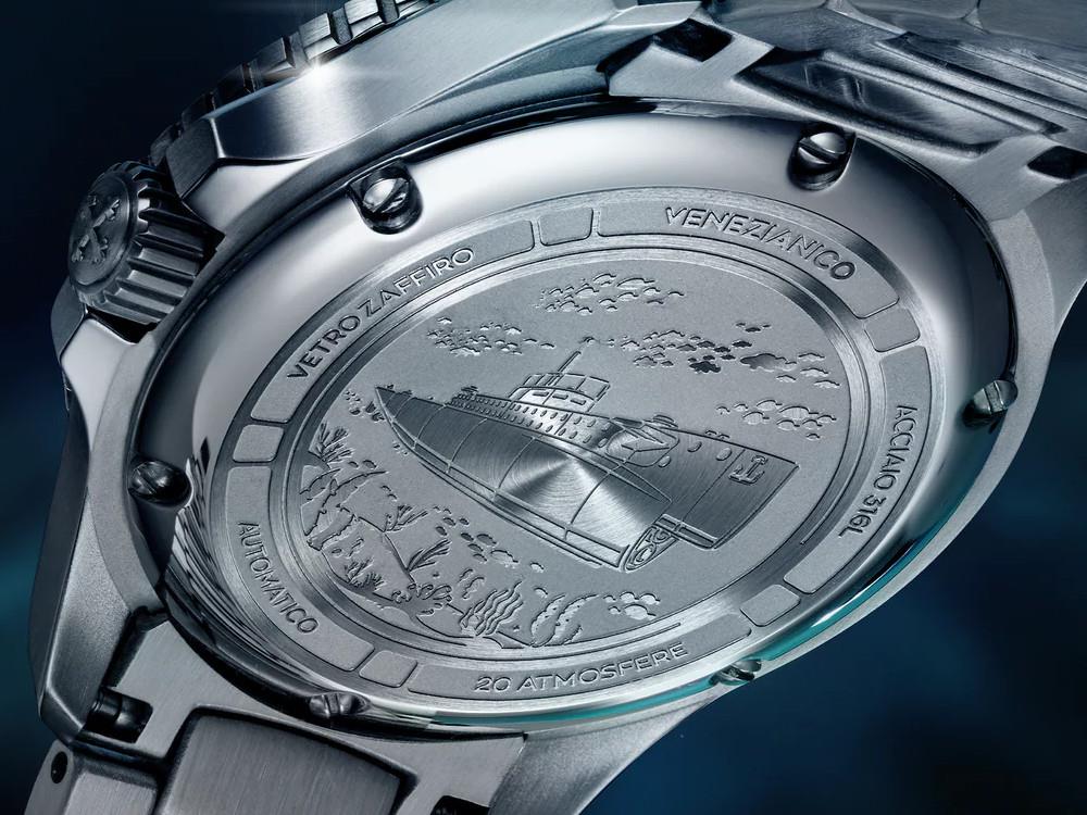 Venezianico Nereide Tungsteno Automatik Uhr 39 mm, 3121540C