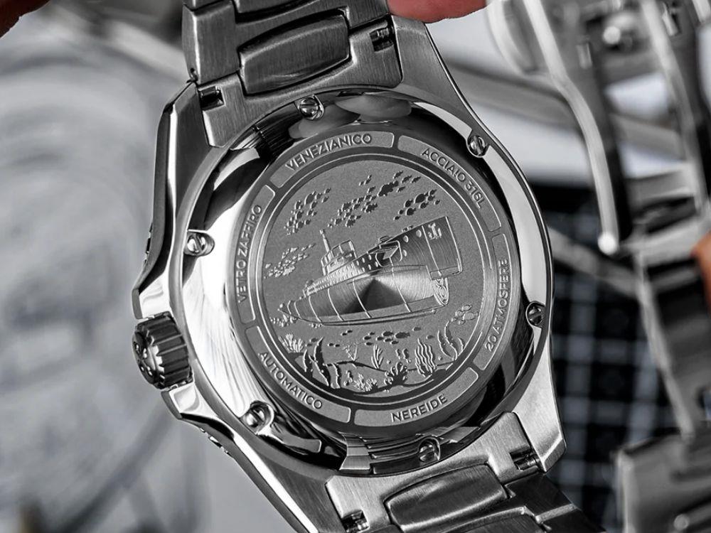 Venezianico Nereide Automatik Uhr, 42 mm, Grün, 3321511C